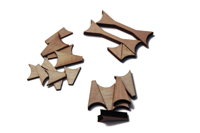 Pinewood Wheel Fins Fenders