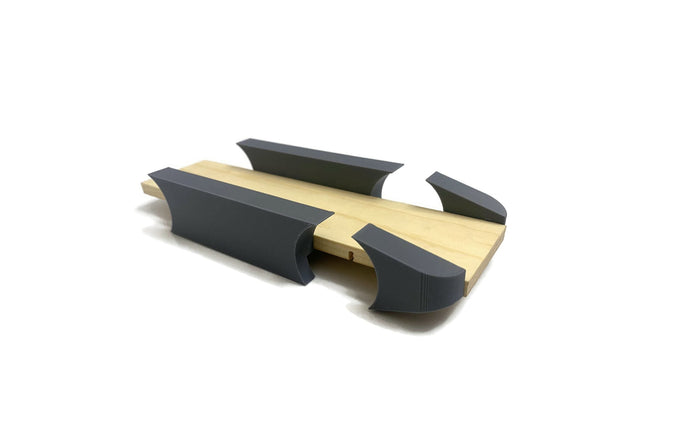Boost Speed & Style with 3D Printed Pinewood Derby Full Skirt Fenders – STL File