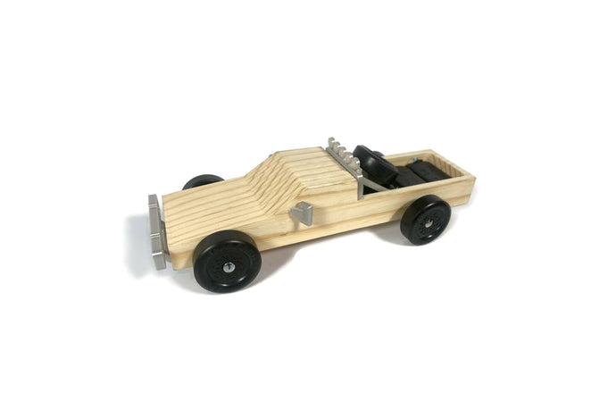 Trophy Truck Style Pinewood Body – Off-Road Derby Car Look