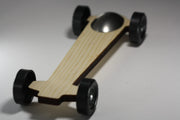 Pinewood Derby Body Ultra Lite Canopy Car - The Ghost