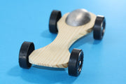 Pinewood Derby Car Body Light Weight --- "Canopy #8"