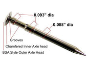 VIPER Pro 2 Groove Pinewood Derby Axle