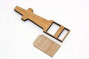 Pinewood Derby Wafer Car - Bullet