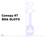 Pinewood Derby Ultra Lite Car Body --- "Canopy #7"