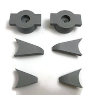 Pinewood Derby 3D Printed Fenders – Dual Fenders