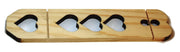 Pinewood Derby Ultra Lite Car Body - Heart Breaker