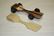 Pinewood Derby Car Body - Warped Physics