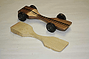 Pinewood Derby Car Body - Warped Physics
