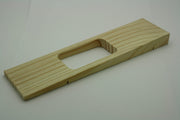 Pinewood Derby Car Body Razor Slim Wedge Rough Cut