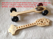 Pinewood Derby Body Ultra Lite Canopy Car 4