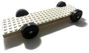 Build-On Brick Plate for Pinewood Racer Base – 3D Printed Compatible Mount