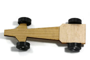 Pinewood Derby Wafer Car - Speedster